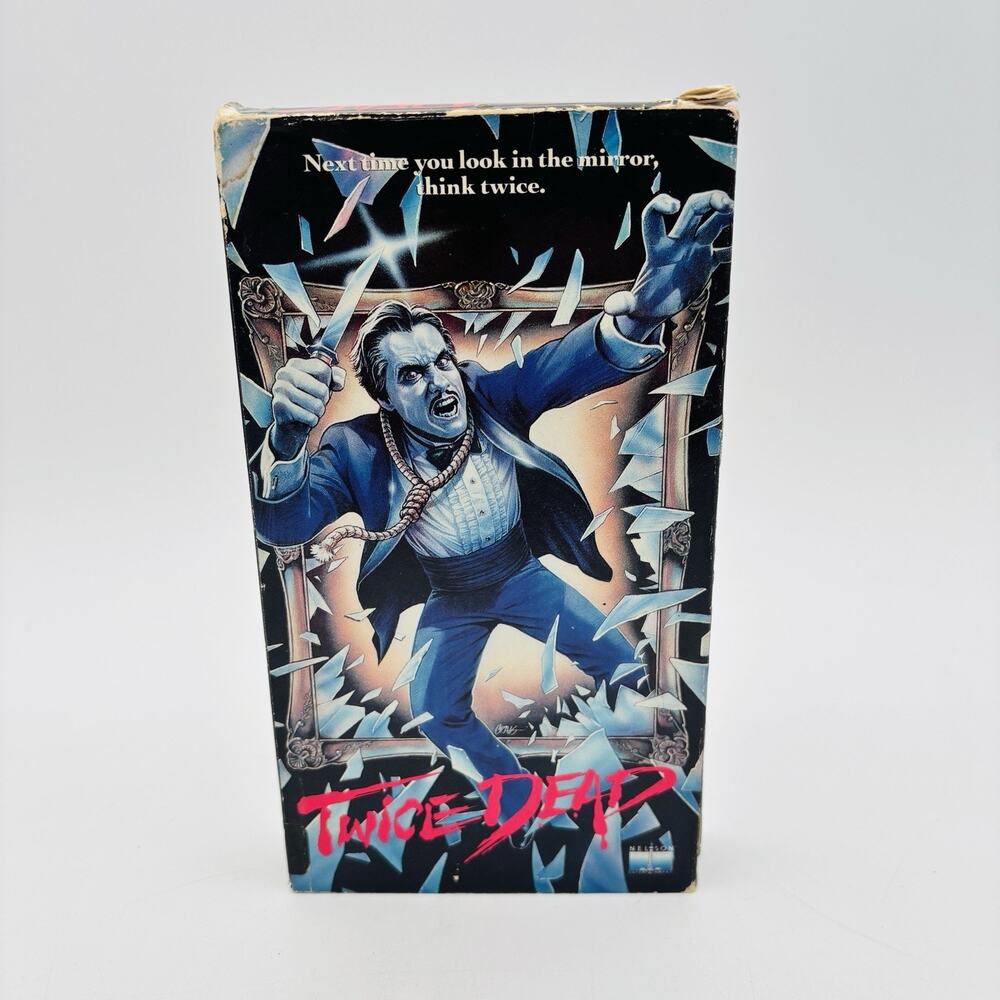 Twice Dead VHS Rare Horror VHS Vintage Slasher Movie Nelson Ent 80s Horror OOP